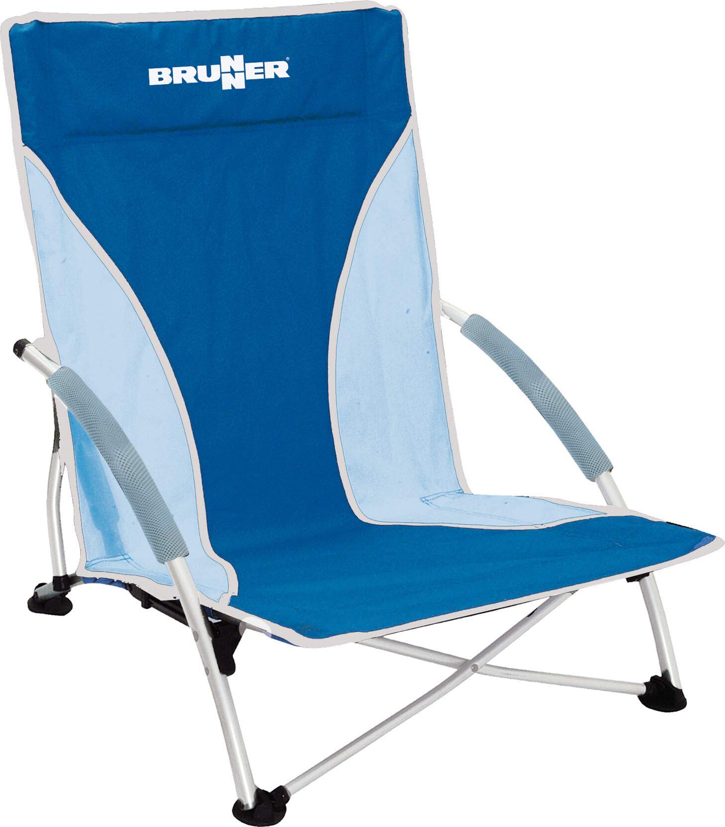 BRUNNER Strandstuhl Cuba blau von BRUNNER