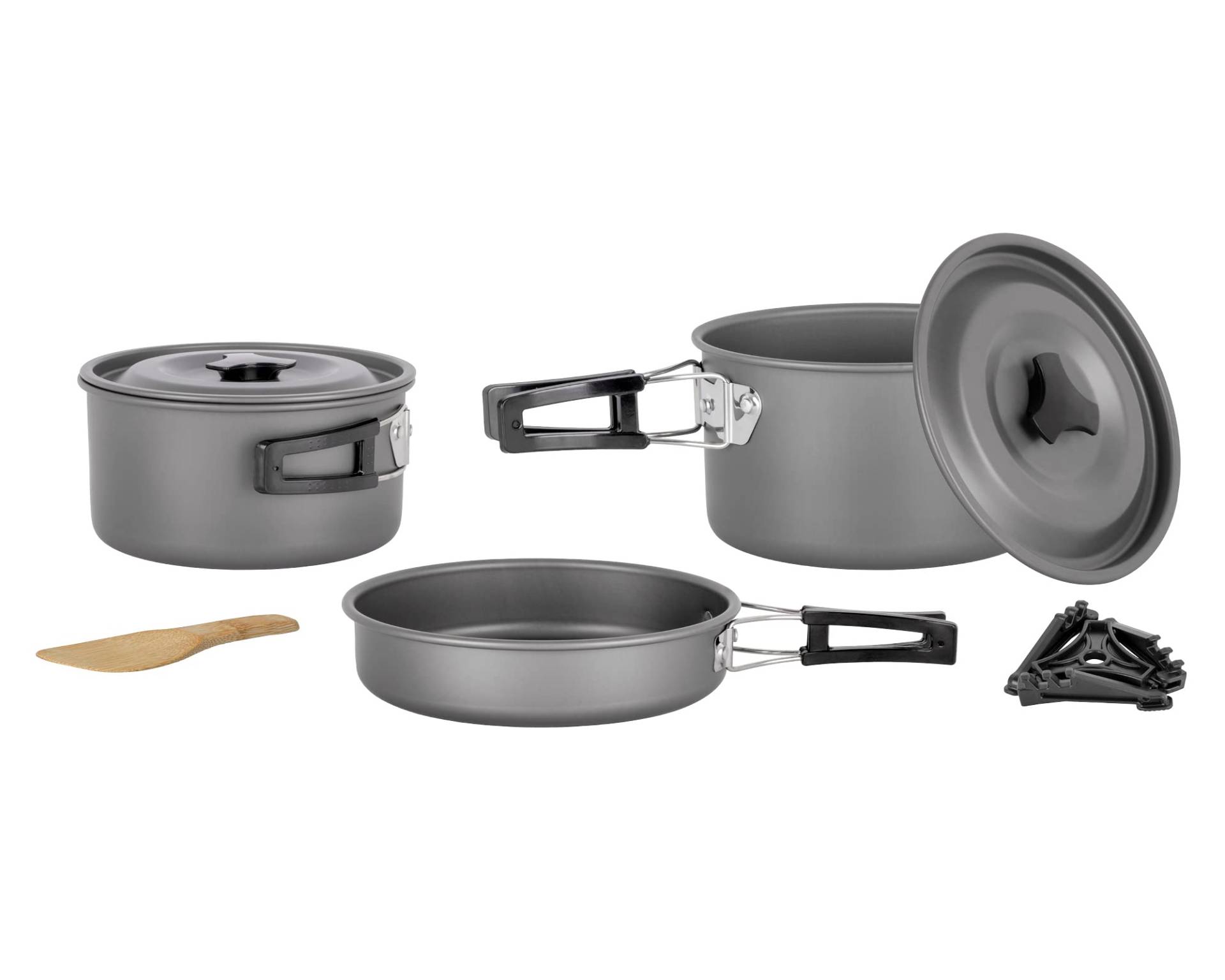 BRUNNER 0802026N Popote Outdoor Aluminium Topfset Packpot Ultralite 20 für 4/5 Personen von BRUNNER