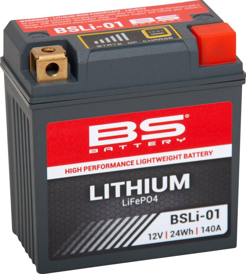 BS BATTERY - Batterie moto 12V Lithium Ion BSLi-01 Sans Entretien von BS Battery