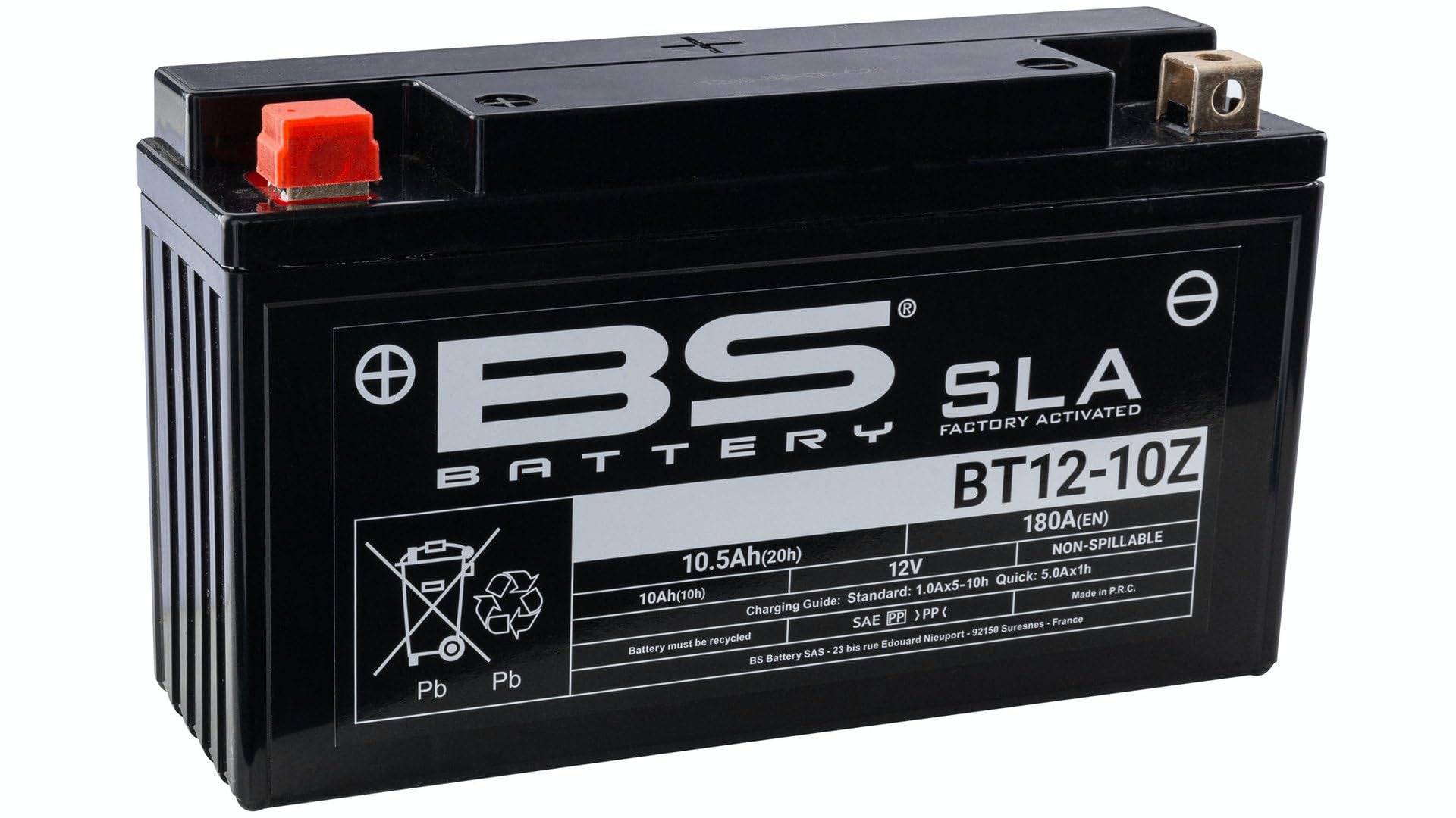 BS-Battery Batterie BS-Battery, SLA, versiegelt, Batterie "YT12-10Z" von BS Battery