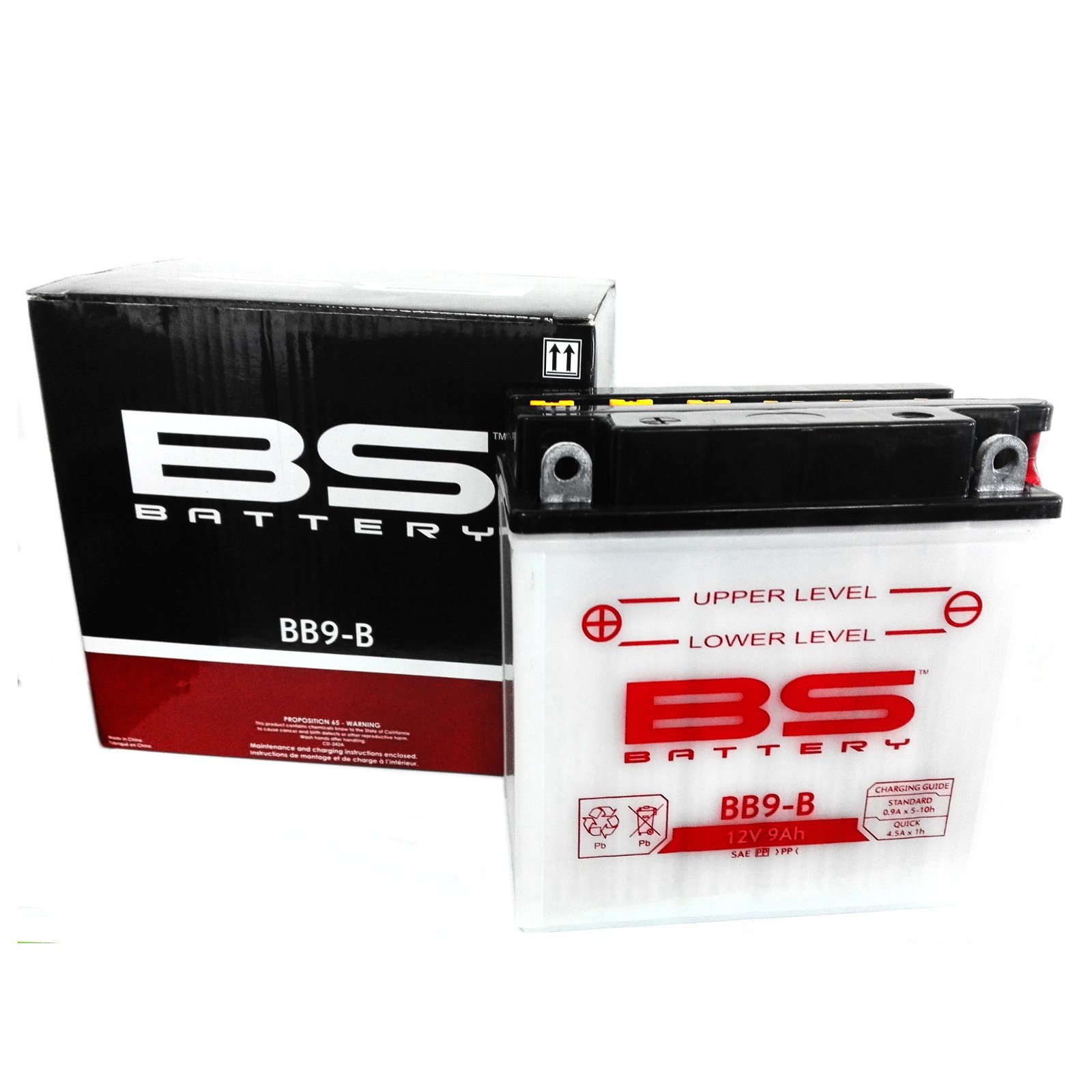 Batterie BS bb9-b/YB9-B 12 V 9 Ah für Piaggio Vespa S 4T 4 V 50 2008 von BS Battery