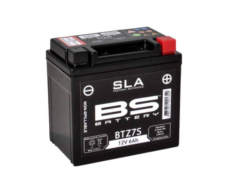 Ersatzakku für WRF 250-450 / YFM 90-250 RAPTOR / YFZ 450 R – BS SLA BTZ7S-321809 von BS Battery