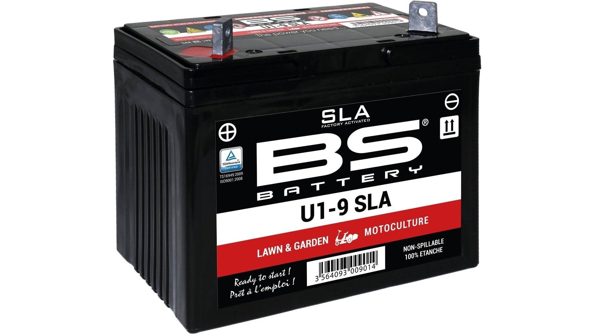 BS-Battery Batterie BS-Battery, SLA, versiegelt, GARDEN Serie, Batterie "U1-9" ETN: 524 450 030 von BS Battery