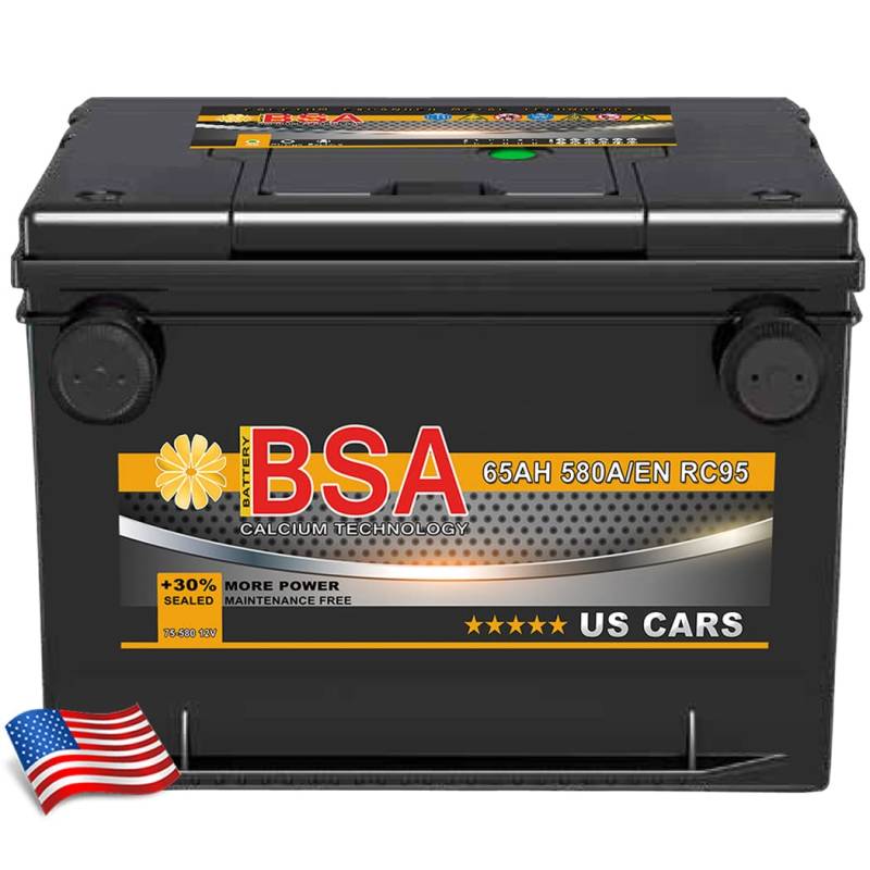 Autobatterie 65Ah für USA US Car Batterie Fahrzeuge Sebring Startus von BSA BATTERY HIGH QUALITY BATTERIES