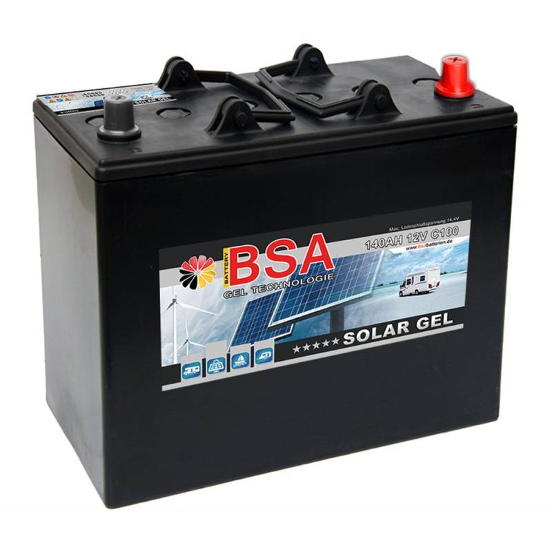 Gel Batterie 140Ah 12V Blei Gel Solarbatterie Wohnmobil Boot Antrieb Versorgungsbatterie von BSA BATTERY HIGH QUALITY BATTERIES