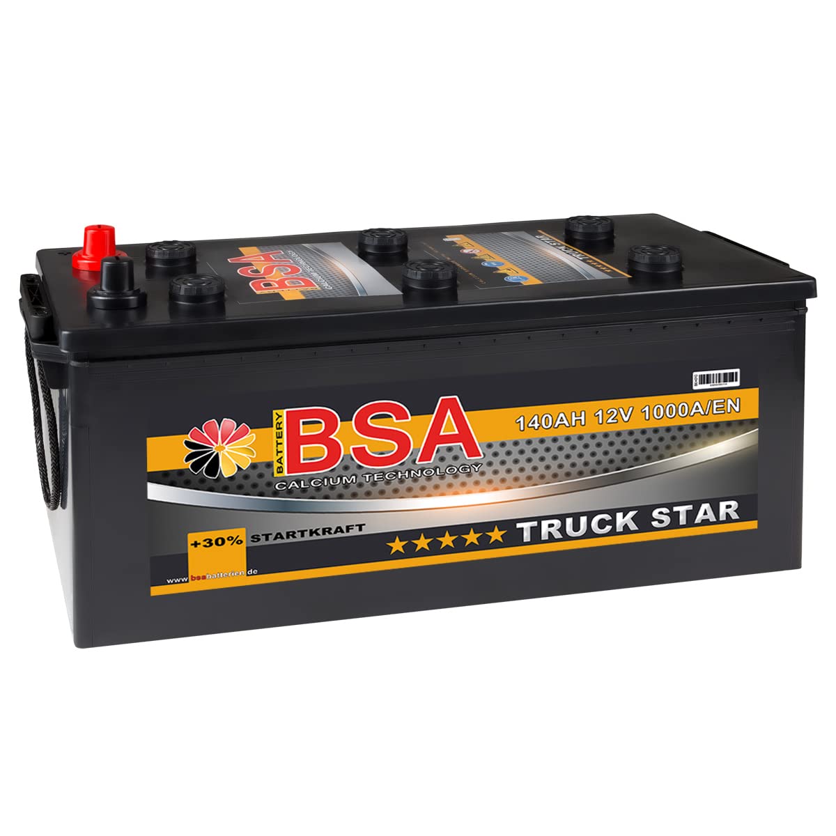 LKW Batterie 140Ah 12V 1000A/EN Starterbatterie statt 120AH 125AH 135AH Schlepper Traktor von BSA BATTERY HIGH QUALITY BATTERIES