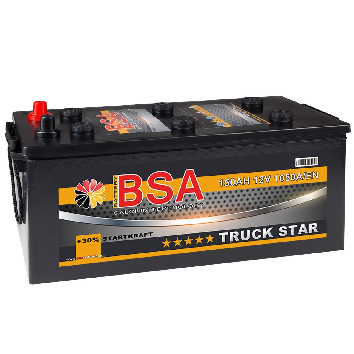 LKW Batterie 150Ah 12V 1000A/EN Starterbatterie statt 125AH 135AH 140AH Schlepper Traktor von BSA BATTERY HIGH QUALITY BATTERIES