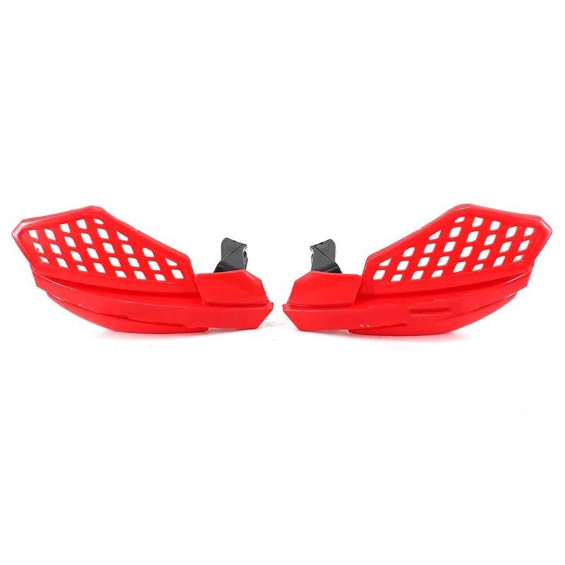 1 Paar Für 7/8" 22mm Lenker Handschutz Schutz Motorrad Dirt Bike Handschutz Schutz Handprotektoren Handschützer(Red) von BSBZGKGPBW