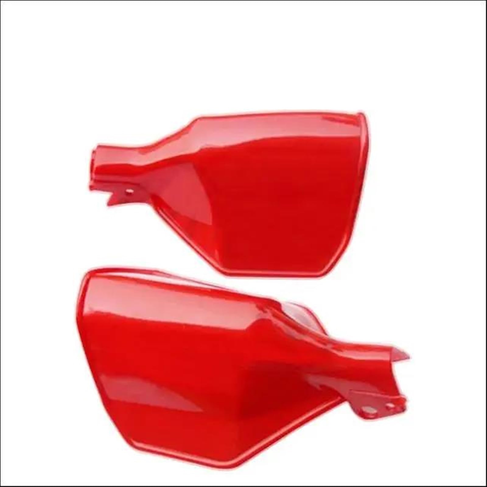 1 Paar Universal-Motorradteile Motorrad-Handprotektoren Windschutzscheiben-Handschutz Handprotektoren Handschützer(Red) von BSBZGKGPBW