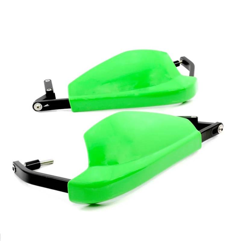 FÜR Kawasaki FÜR VERSYS650 FÜR KLE650 2015 2016 2017 2018 2019 2020 2021 2022 Motorrad Lenker Hand Guards Wind Protector Handprotektoren Handschützer(Green) von BSBZGKGPBW