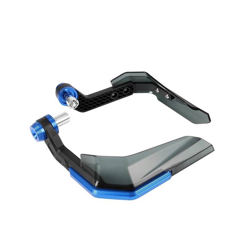 Für 7/8" Lenker Schutzausrüstung Motorrad Universal Handschutz Handschutz Schutz Zubehör Handprotektoren Handschützer(Blue) von BSBZGKGPBW