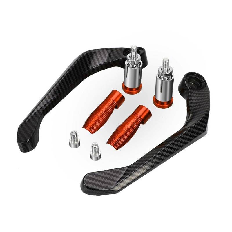 Für Aprilia Für RSV 1000 Für Mille R RSV Für Mille/R 1999-2008 Motorrad Handschutz Schutz Schutz Gerät Handprotektoren Handschützer(Orange) von BSBZGKGPBW