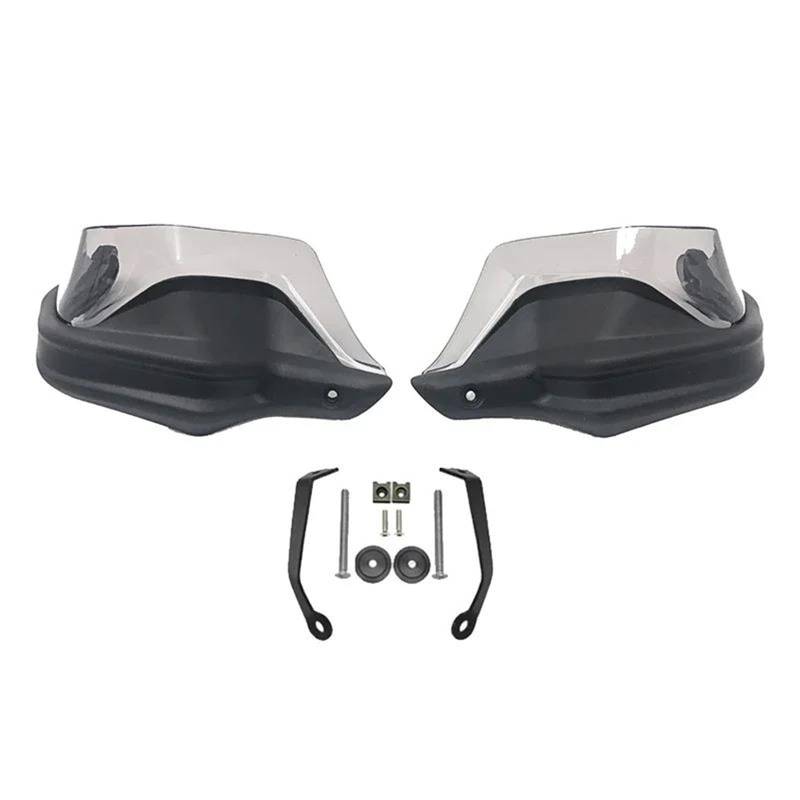 Für Benelli Für TRK 502 Für 502x Für TRK502 Für TRK502X Für TRK251 Für TRK 251 Motorrad Hand Guards Abdeckung Windschutzscheibe Handprotektoren Handschützer(Black Grey Set) von BSBZGKGPBW