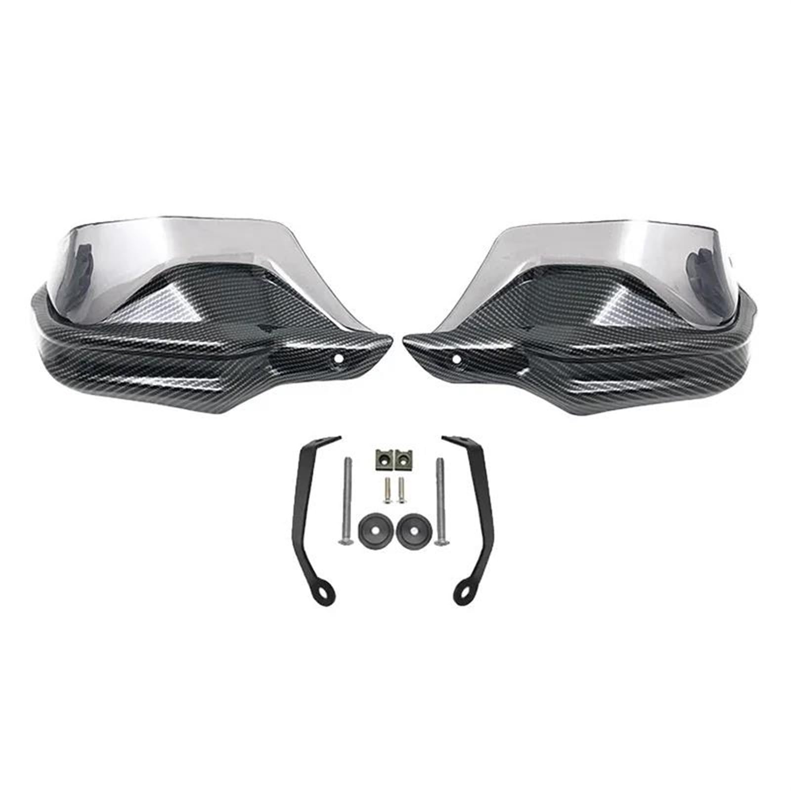 Für Benelli Für TRK 502 Für 502x Für TRK502 Für TRK502X Für TRK251 Für TRK 251 Motorrad Hand Guards Abdeckung Windschutzscheibe Handprotektoren Handschützer(Carbon Grey Set) von BSBZGKGPBW