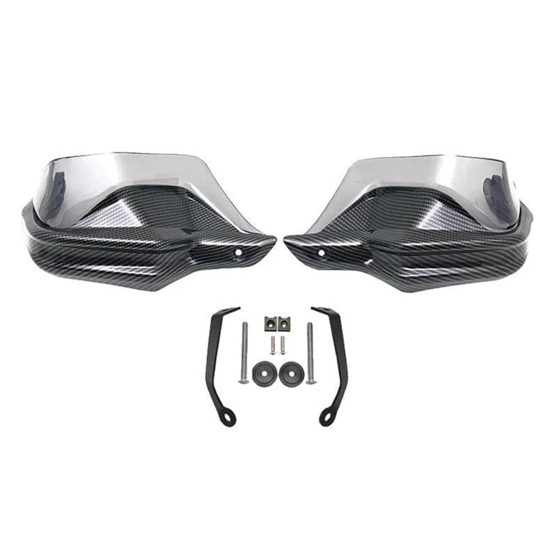 Für Benelli Für TRK 502 Für 502x Für TRK502 Für TRK502X Für TRK251 Für TRK 251 Motorrad Hand Guards Abdeckung Windschutzscheibe Handprotektoren Handschützer(Carbon Grey Set) von BSBZGKGPBW