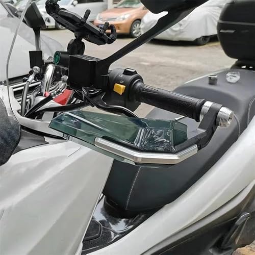 Für Buell Für 1125R Für 1125CR Für XB12R Für XB12Ss Für XB12Scg Ulysses Für XB12XT Für XB9 Motorrad Windschutzscheibe Schild Handschutz Handprotektoren Handschützer(Blcak) von BSBZGKGPBW