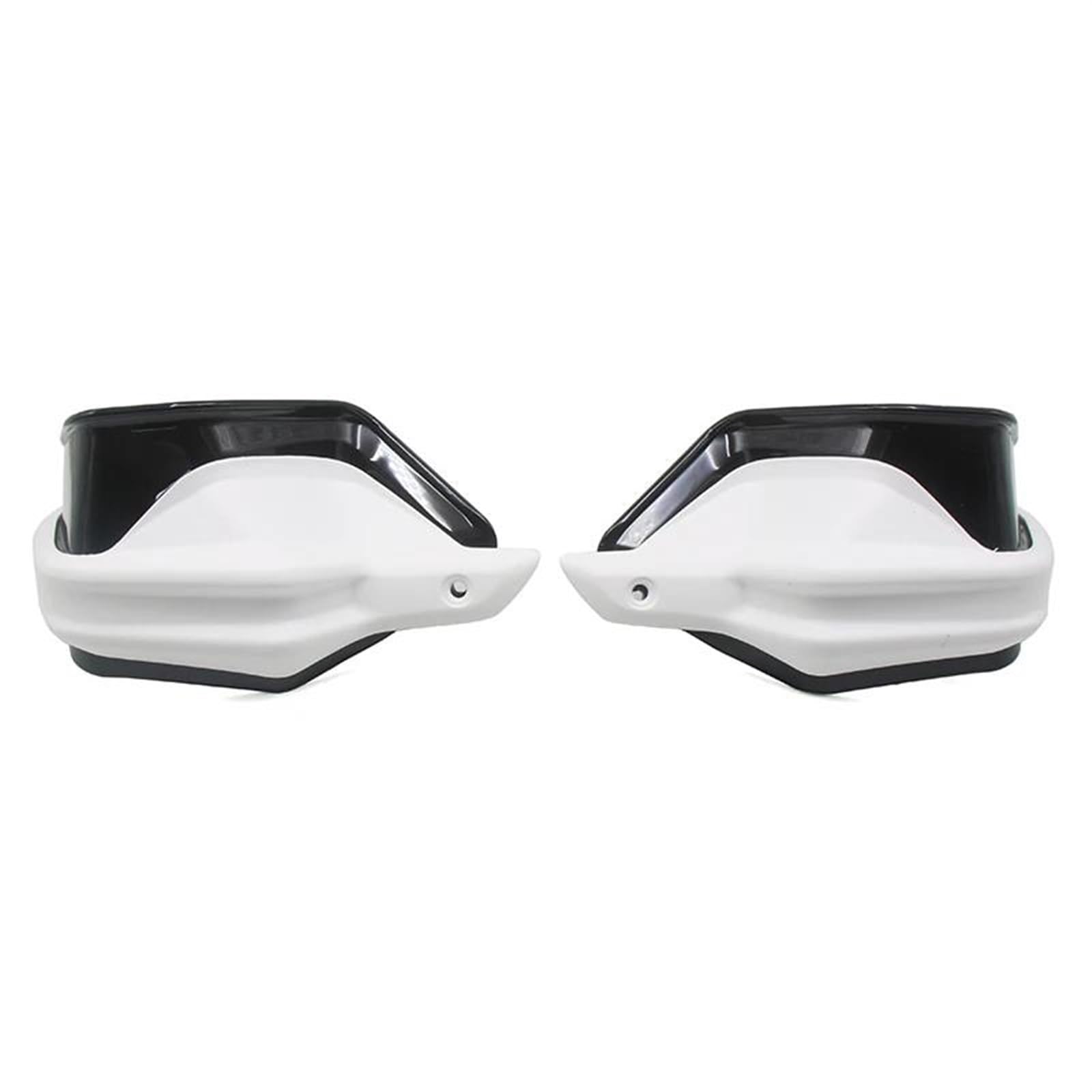 Für C400GT Für C400 GT Für C 400GT Motorrad Griff Schutz Lenker Handprotektoren Windschutzscheibe Handprotektoren Handschützer(White Black-1Set) von BSBZGKGPBW