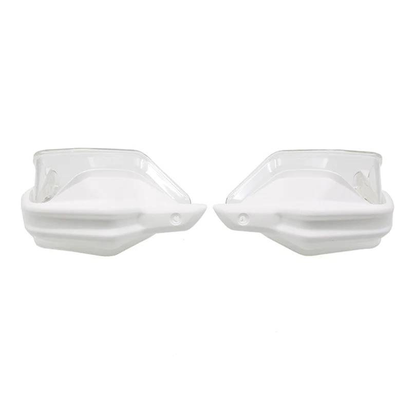 Für C400GT Für C400 GT Für C 400GT Motorrad Griff Schutz Lenker Handprotektoren Windschutzscheibe Handprotektoren Handschützer(White Clear-1Set) von BSBZGKGPBW