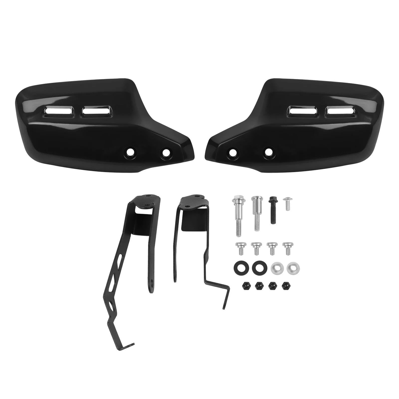 Für CL250 Für CL500 Für CL 300 Für CL 500 Für SCL500 2023 2024 Motorrad Lenker Handschutz Schild Handprotektoren Handschützer(Bright Black) von BSBZGKGPBW