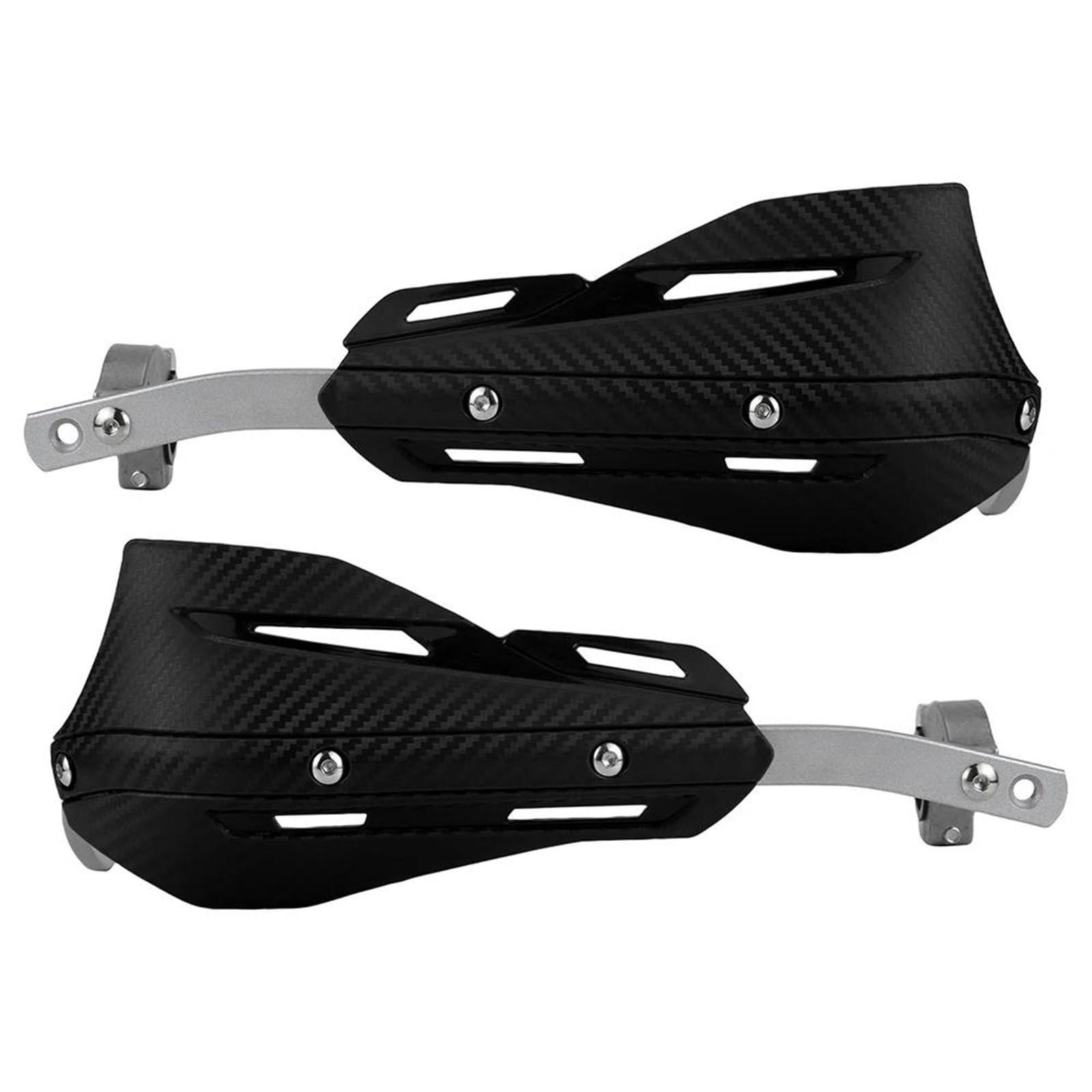 Für CRF300L Für CRF 300 L Für 300L Für CRF300 Rally 2022 2023 Motorrad Lenker Hand Guards Wind Protector Handprotektoren Handschützer(Black) von BSBZGKGPBW