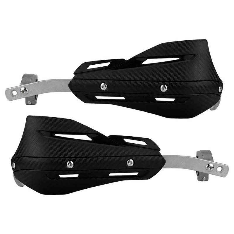 Für CRF300L Für CRF 300 L Für 300L Für CRF300 Rally 2022 2023 Motorrad Lenker Hand Guards Wind Protector Handprotektoren Handschützer(Black) von BSBZGKGPBW