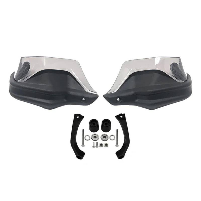 Für F800GS Für F700GS Für F800 GS Für F700 GS Für F 800GS 2013-2018 Motorrad Lenker Kit Hand Schutz Protector Handprotektoren Handschützer(Black Grey Set) von BSBZGKGPBW