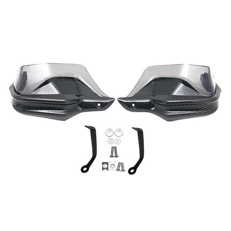 Für Für MT03 Für MT25 Für MT-03 Für MT-25 Für MT 03 25 2015-2024 Motorrad Schild Wachen Abdeckung Windschutzscheibe Handprotektoren Handschützer(Carbon Grey Set) von BSBZGKGPBW