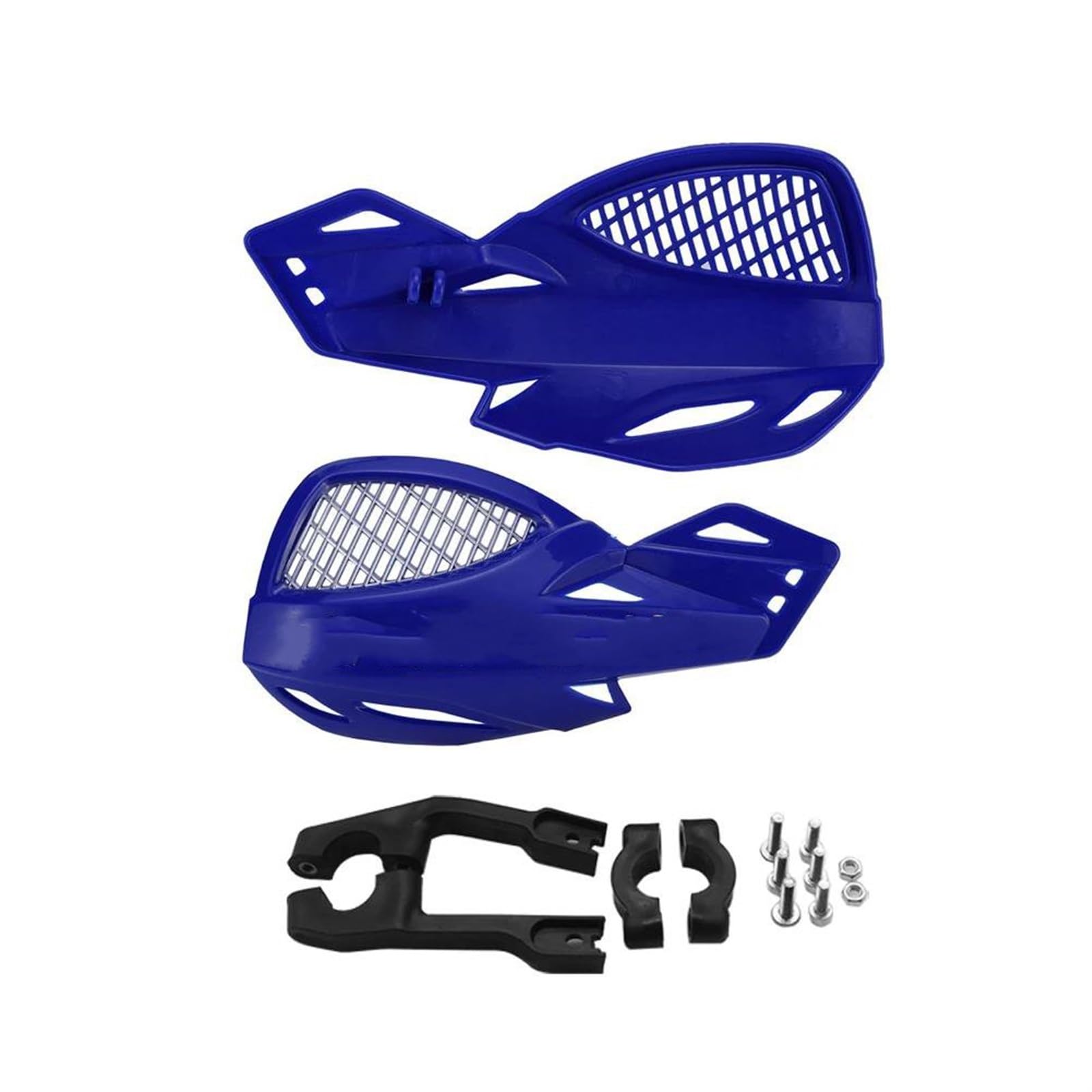 Für Für SEROW225 Für 250 Motorrad Lenker Universal Handschutz Schutz Getriebe Schild Protector Kit Set Handprotektoren Handschützer(Blue) von BSBZGKGPBW