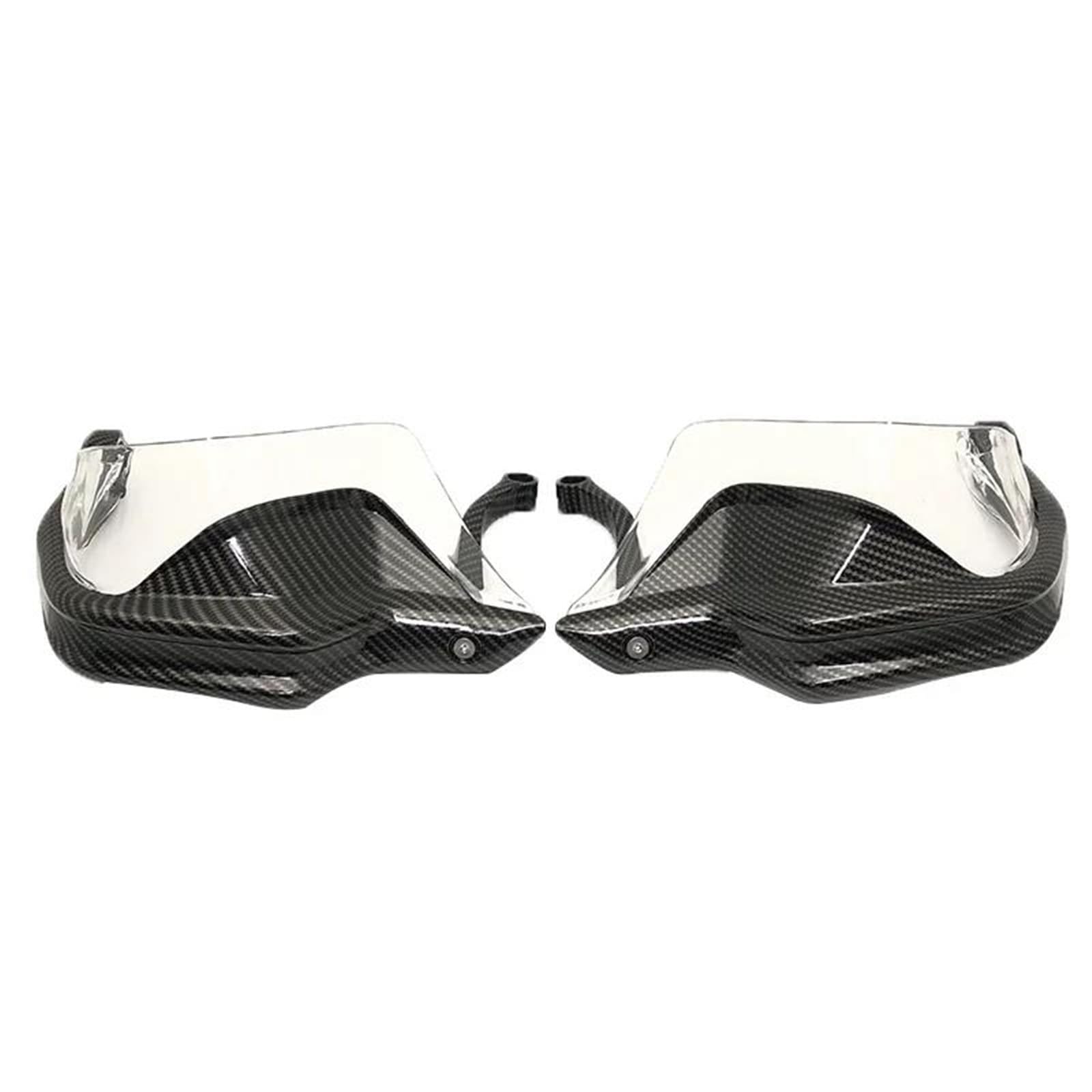 Für G310GS Für G310R Für G 310 GS Für G310 R 2017 2018 2019 2020 2021 2022 2023 Motorrad Lenker Hand Guards Wind Schutz Handprotektoren Handschützer(Carbon Clear Set) von BSBZGKGPBW