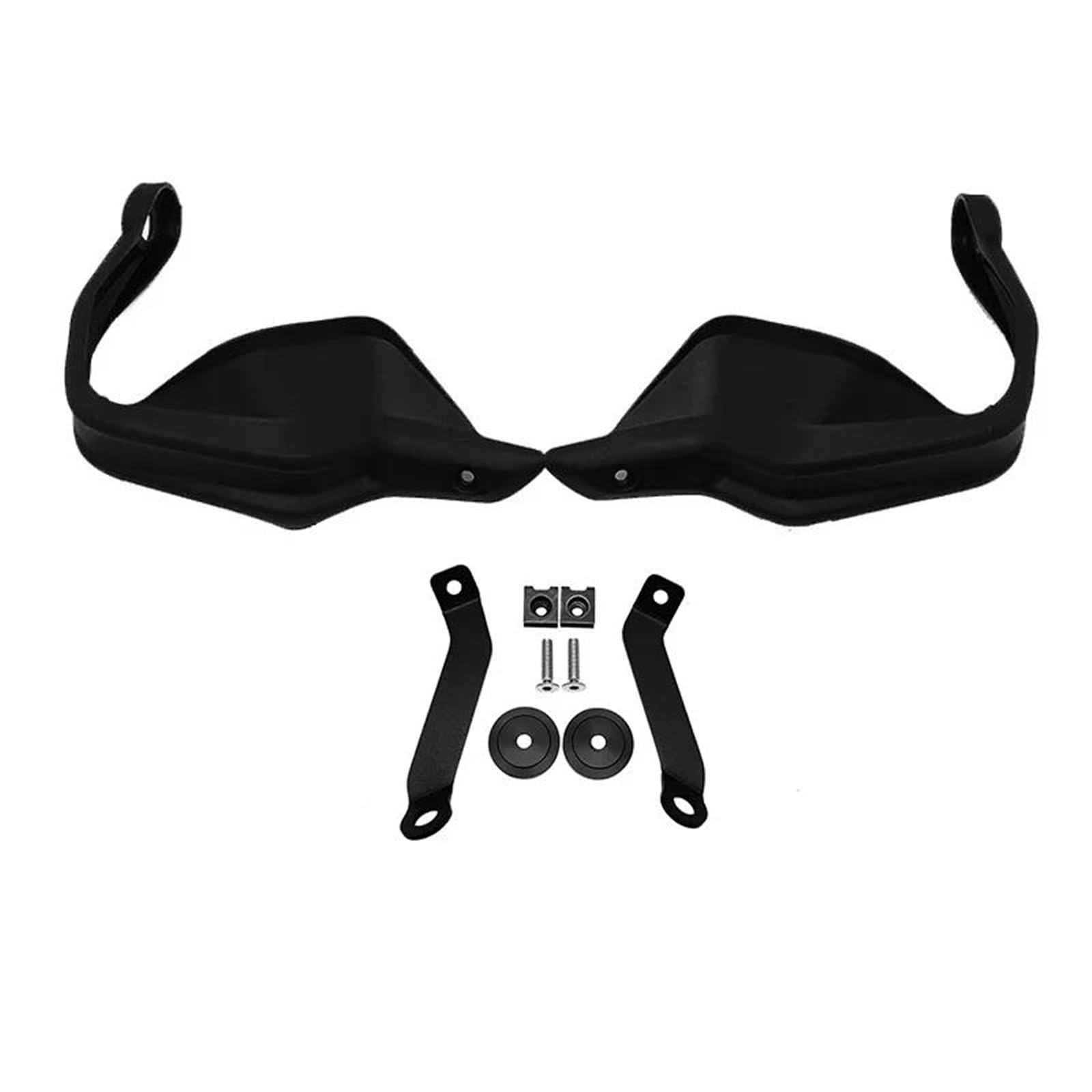 Für NC750D Für NC750 Für NC 750 D Für Integra750 Für Integra 750 S Motorrad Lenker Hand Guards Wind Protector Handprotektoren Handschützer(Black Handguard) von BSBZGKGPBW