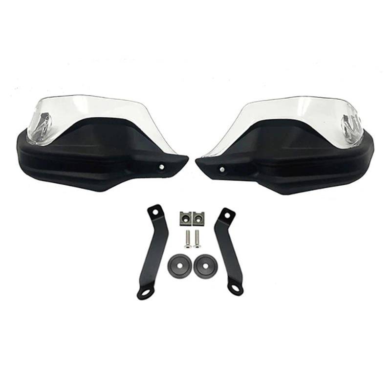 Für NC750X Für NC750 X Für NC750S Für NC700X Für CB500X 2013-2023 Motorrad Wind Schild Hand Guards Abdeckung Handprotektoren Handschützer(Black Clear Set) von BSBZGKGPBW