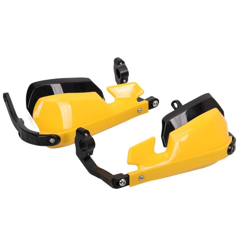 Für NT1100 2022 Für Nt1100 DCT 2023 2024 Motorrad Lenker Wachen Windschutzscheibe Handprotektoren Schild Handprotektoren Handschützer(Yellow) von BSBZGKGPBW