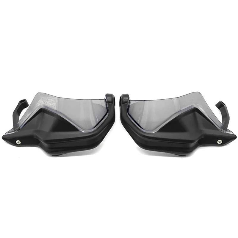 Für R1200GS Für R1250GS LC Abenteuer Für R 1200 GS GSA Für 1250 Für ADV Motorrad Lenker Handschutz Schild Windschutzscheibe Handprotektoren Handschützer(Black-Grey) von BSBZGKGPBW