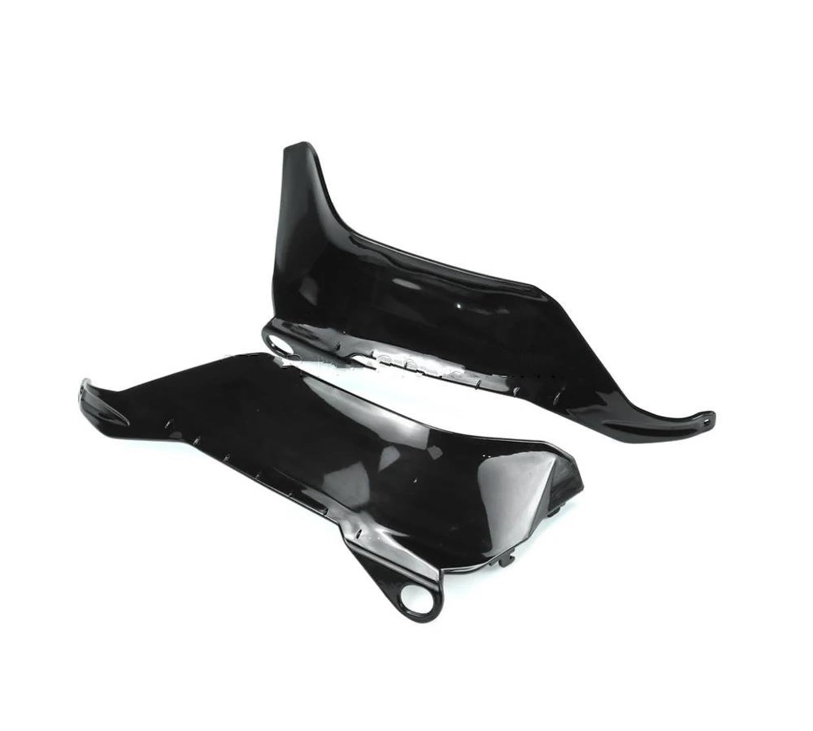 Für R1300GS Für R 1300 GS 2023 2024 Motorrad Handschutz Protector Extensions Windschutzscheibe Handprotektoren Handschützer(Glossy Black) von BSBZGKGPBW