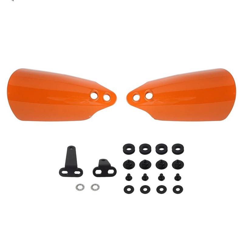 Für Softail Für Street Bob Für FXBB 114 Für FXBBS Für FXST 18-2023 Motorrad Griff Bars Schild Handschutz Beschützer Handprotektoren Handschützer(Baja Orange) von BSBZGKGPBW