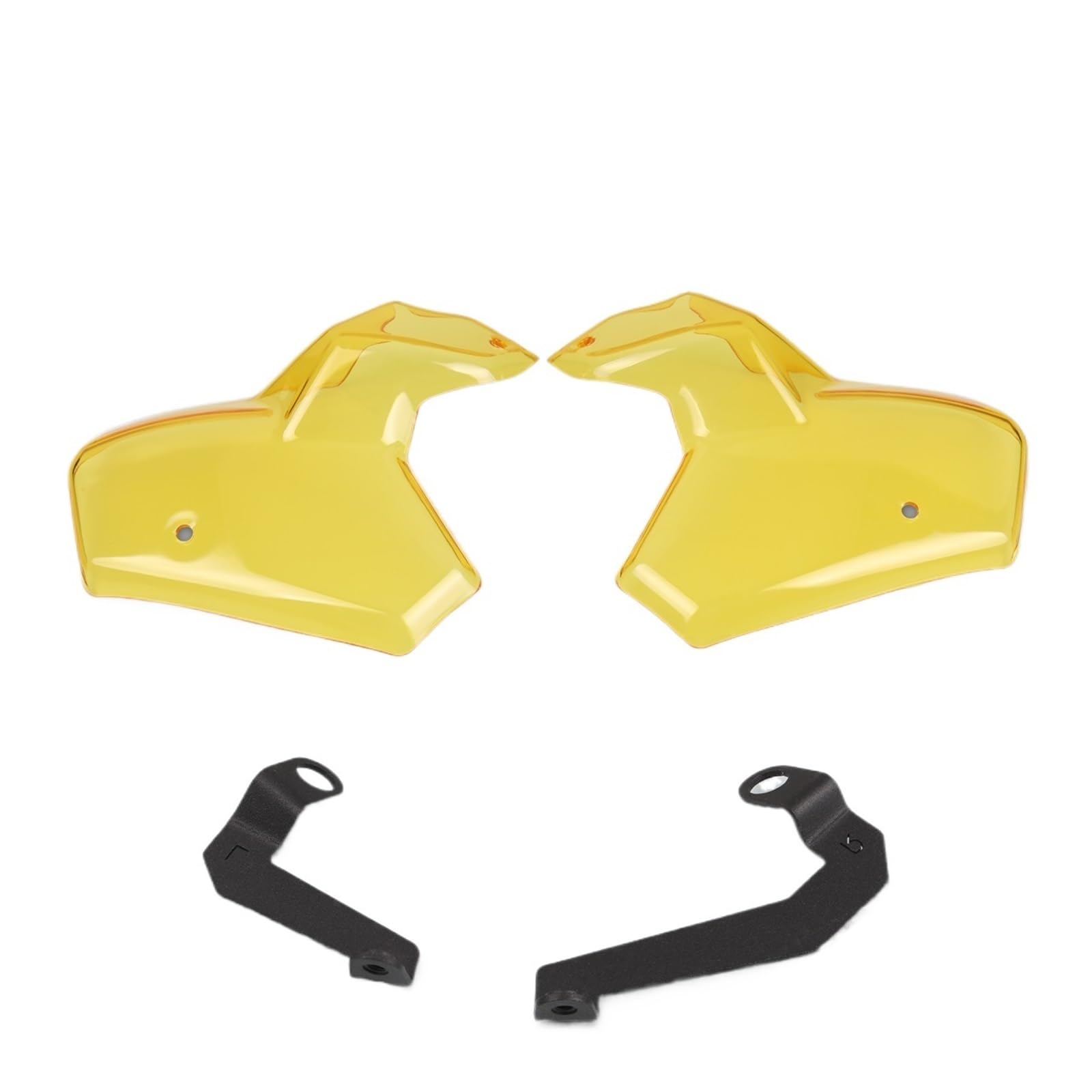 Für VOGE Für DS525X Für DS 525 X Für 525DSX Für 525DS Motorrad Lenker Wachen Windschutzscheibe Handprotektoren Schild Handprotektoren Handschützer(Increase Yellow) von BSBZGKGPBW