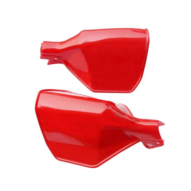 Motorrad Handschutz Schild Für 22mm Moto Dirt Bike ATVS Lenker Zubehör Handprotektoren Handschützer(Red) von BSBZGKGPBW