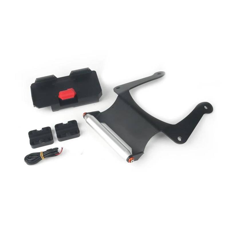 Motorrad Handyhalter Motorrad Navigationshalterung FÜR VOGE FÜR SR250GT 2023 2024 Motorrad Halterung GPS Navigation Halterung(Set - 22MM) von BSBZGKGPBW