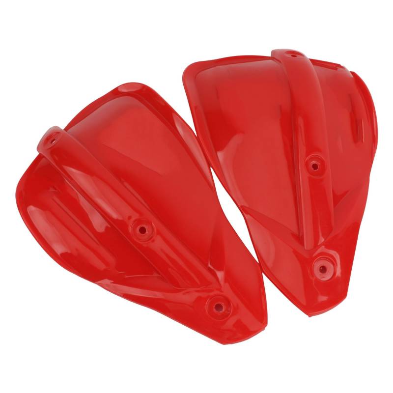 Universelle Handprotektoren Teile Handabdeckungsschutz FÜR Dirt Bike ATV Motorrad Handprotektoren Handschützer(Red) von BSBZGKGPBW