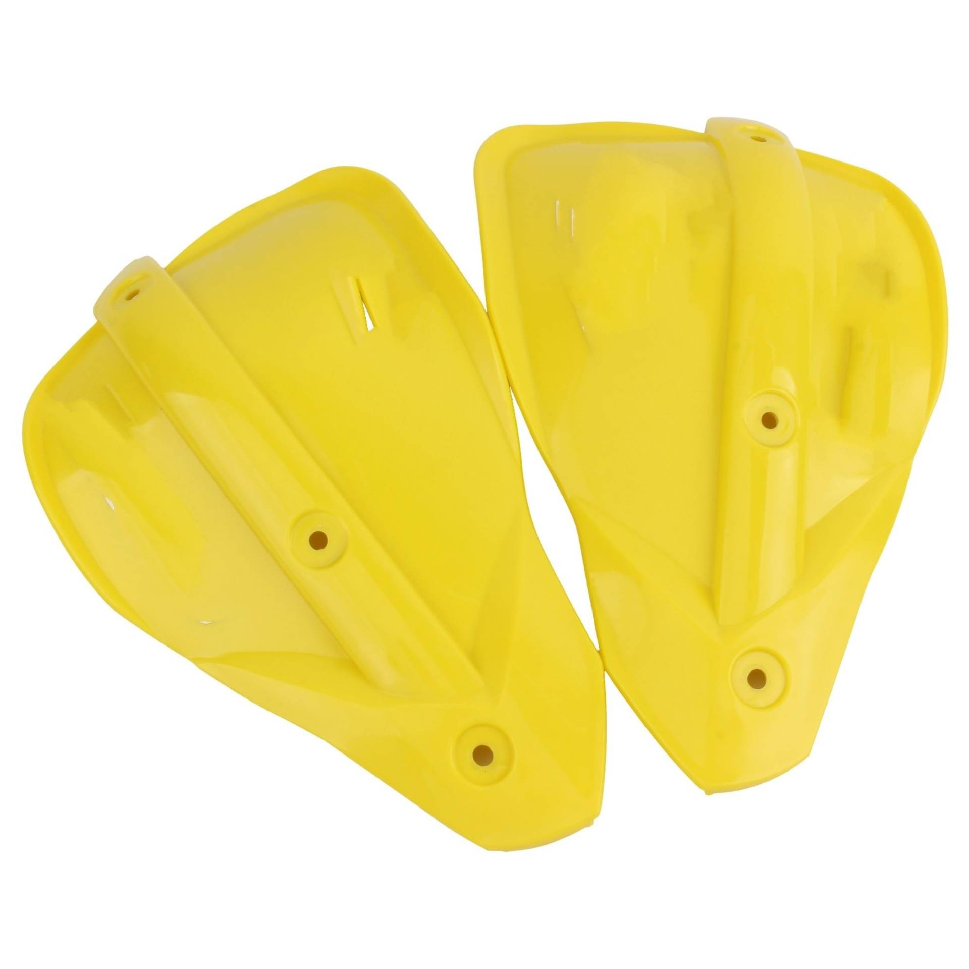 Universelle Handprotektoren Teile Handabdeckungsschutz FÜR Dirt Bike ATV Motorrad Handprotektoren Handschützer(Yellow) von BSBZGKGPBW