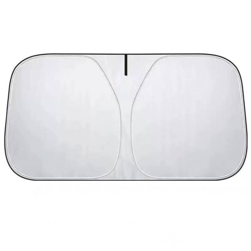 Auto-Sonnenschutz für Citroen C1 2008-2012, Front-Sonnenschutz für Windschutzscheibe, UV-Schutz, faltbar, 140 x 70 cm von BSCDZCJH