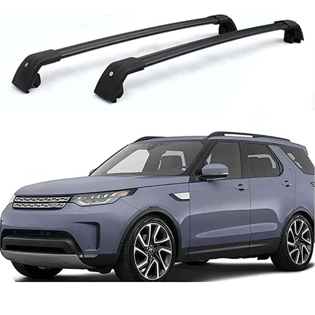 Auto Dachträger Crossbar für Discovery 5 2017-2021, Dachträger-Set Dachträger-Querstangen Dachträger aus Aluminium Zubehör von BSWNSJZT