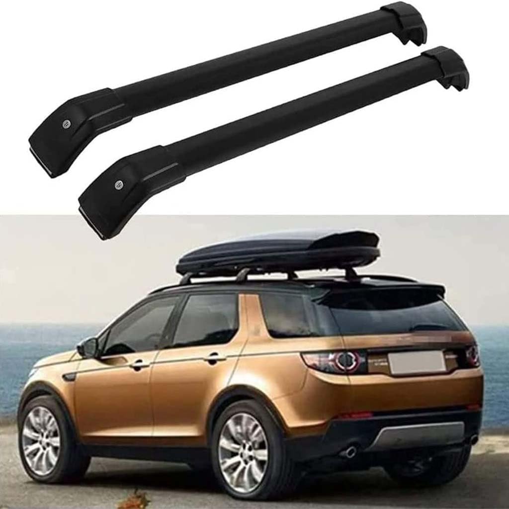 Auto Dachträger Crossbar für Discovery Sport 2019-2020, Dachträger-Set Dachträger-Querstangen Dachträger aus Aluminium Zubehör von BSWNSJZT