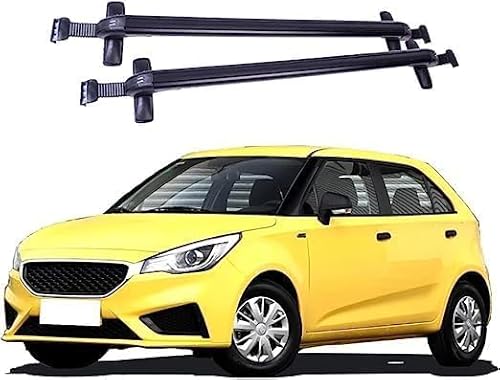 Auto Dachträger Crossbar für MG 3 Hatchback 2011-2019, Dachträger-Set Dachträger-Querstangen Dachträger aus Aluminium Zubehör von BSWNSJZT