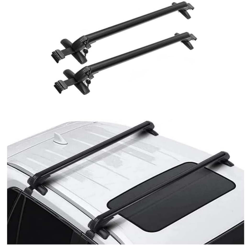 Auto Dachträger Crossbar für Mazda 3 Sedan 2014-2019, Dachträger-Set Dachträger-Querstangen Dachträger aus Aluminium Zubehör von BSWNSJZT