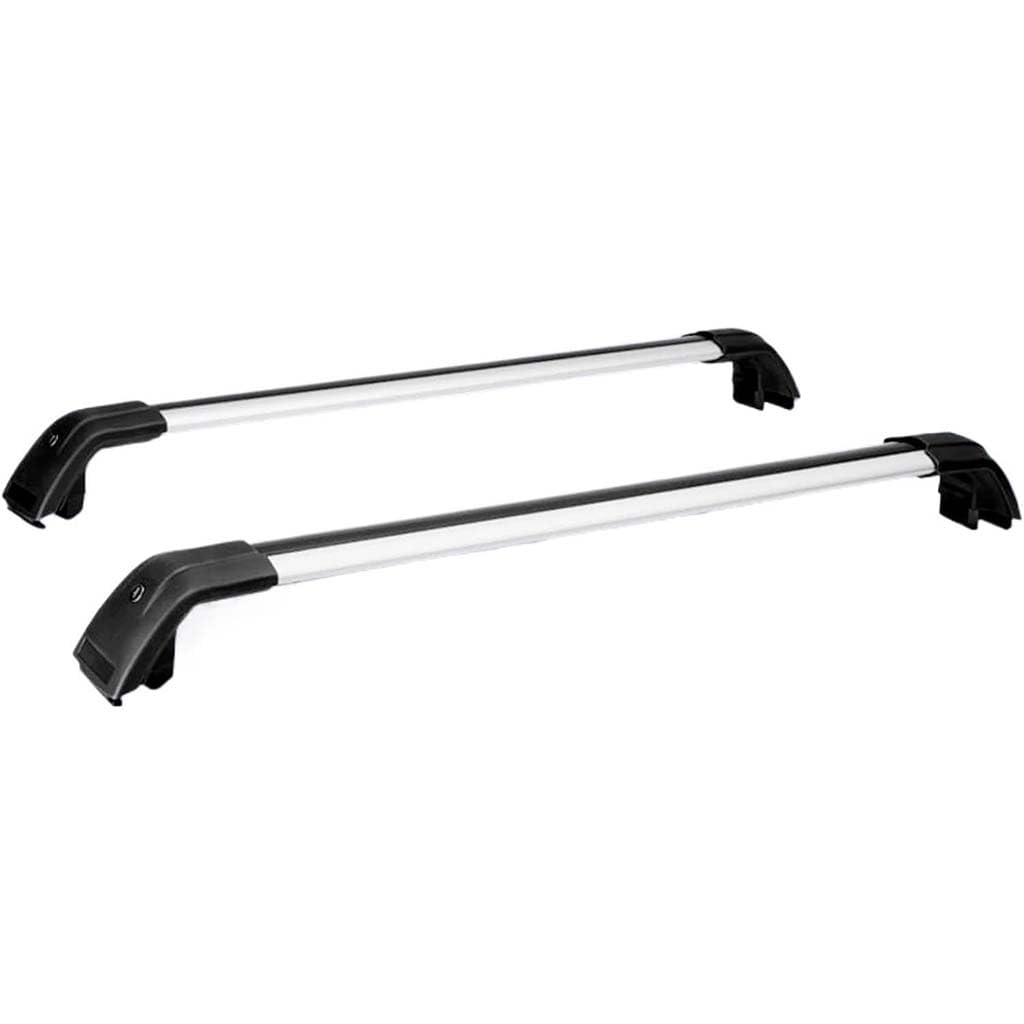 Auto Dachträger Crossbar für Mazda CX-30 CX30 2020-2021, Dachträger-Set Dachträger-Querstangen Dachträger aus Aluminium Zubehör,A-Black-Silver von BSWNSJZT