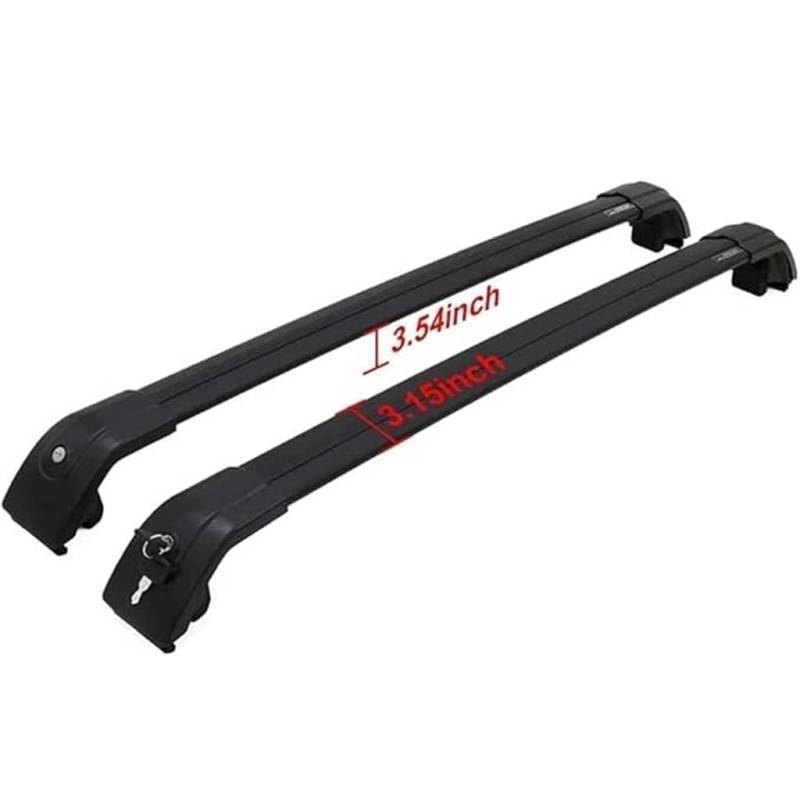 Auto Dachträger Crossbar für Mazda CX-30 SUV 2020-2025, Dachträger-Set Dachträger-Querstangen Dachträger aus Aluminium Zubehör,A-Black von BSWNSJZT