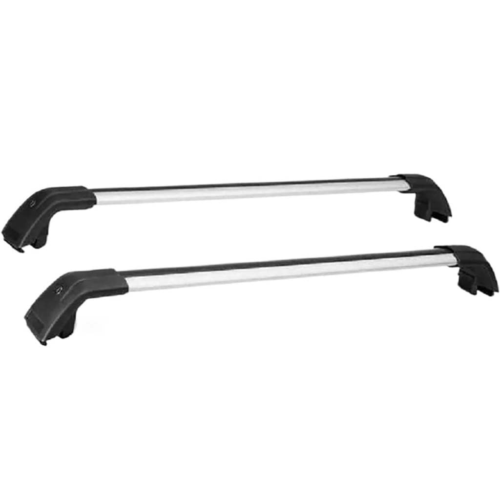 Auto Dachträger Crossbar für Mazda CX-90 CX90 2023 2024, Dachträger-Set Dachträger-Querstangen Dachträger aus Aluminium Zubehör,A-Black-Silver von BSWNSJZT