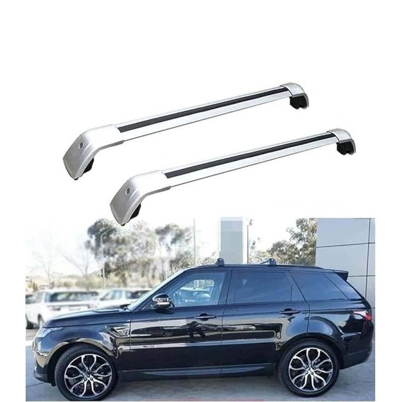 Auto Dachträger Crossbar für Range Sport L494 2014-2020, Dachträger-Set Dachträger-Querstangen Dachträger aus Aluminium Zubehör von BSWNSJZT