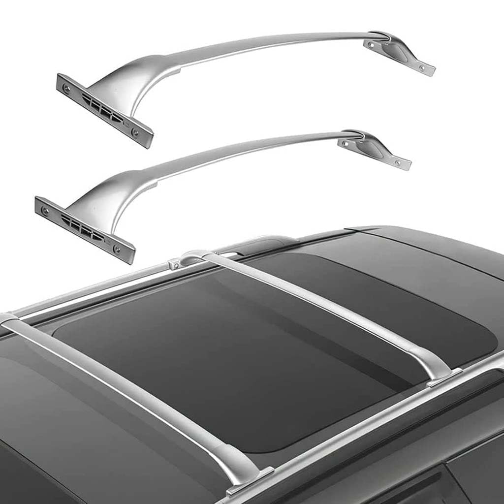 Auto Dachträger Crossbar für Rogue 2014 2015 2016 2017 2018 2019, Dachträger-Set Dachträger-Querstangen Dachträger aus Aluminium Zubehör von BSWNSJZT